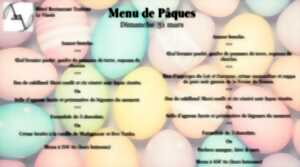 Menu de fête des mères au Vinois