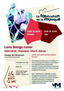 SPECTACLE MUSICAL : LOVE SONGS COVER
