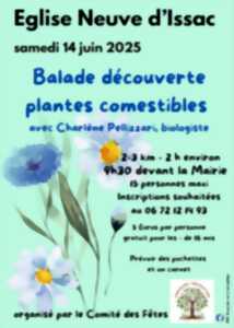 photo Balade autour des plantes comestibles