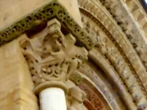 Visite guidée du portail de l'Eglise Sainte-Foy