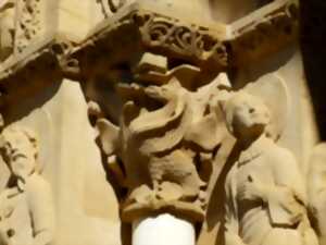 Visite guidée du portail de l'Eglise Sainte-Foy