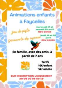 photo Animations enfants à Faycelles