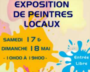 photo Exposition de peintres locaux