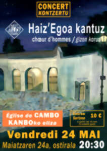 Concert de chants basques avec le chœur d'hommes Haiz'Egoa