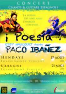 photo Concert - ¡ Poesía ! Eddy Maucourt chante Paco Ibañez