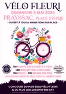 Vélo fleuri à Prayssac