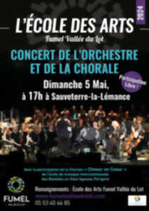 photo Concert de l'orchestre et de la chorale - École des Arts