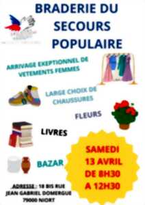 Braderie du Secours Populaire à Niort