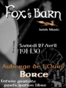 Concert musique irlandaise - Fox's Barn