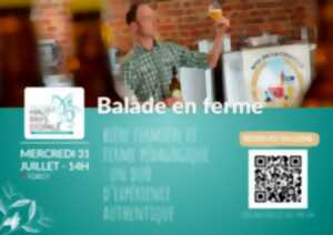 Balade en ferme à Torcy...Bière fermière et ferme pédagogique : un duo d'expérience authentique
