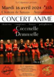 Concert animé - Coccinelle Demoiselle