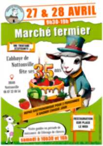 Marché fermier à l'Abbaye de Nottonville