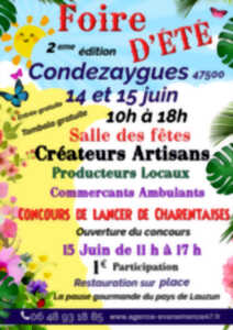 photo Foire d'été Condezaygues