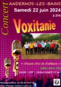 Concert du Choeur d'hommes Pyrénéen Voxitanie