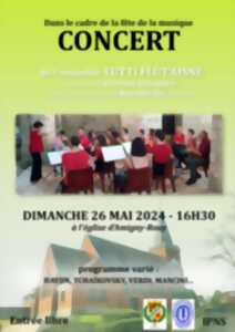 Concert de l'ensemble Tutti Flût'Aisne