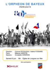 photo L'Orphéon de Bayeux chante pour le 80e anniversaire D-Day & Bataille de Normandie