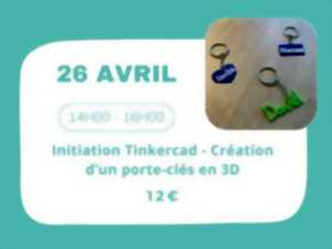 photo Initiation Tinkercad - Création d'un porte-clés en 3D