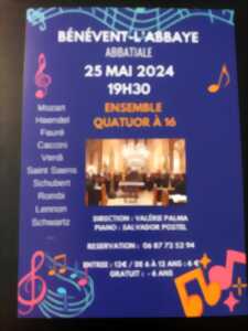 photo Concert Ensemble Quatuor à 16