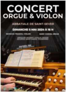 photo Concert orgue et violon