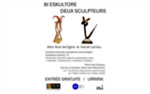 photo Exposition  :  Itzal Aktiboa : peinture, sculpture et céramiques de Aitor Ruiz et sculptures des forges de Hervé Larrieu
