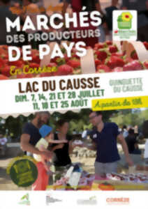 Marché des Producteurs de Pays au Lac du Causse