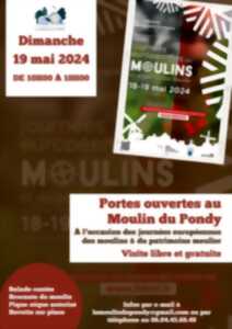 photo Journées Européennes des Moulins au Moulin du Pondy