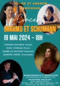 Concert Brahms et Schumann