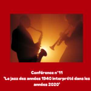 photo Conférence n°111 : le jazz des années 1940 interprété dans les années 2020
