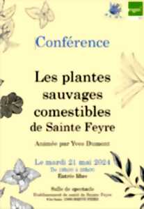 Conférence : les plantes comestibles