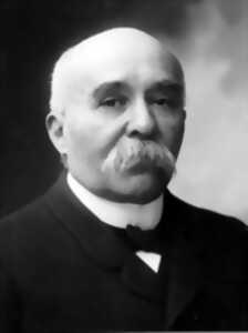 Dévoilement du portrait de Georges Clemenceau