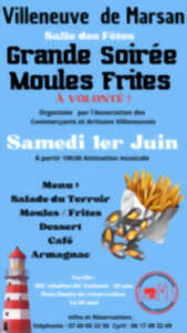 Grande soirée Moules Frites