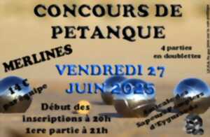 Concours de pétanque