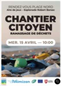 photo Ramassage de déchets - Chantier citoyen