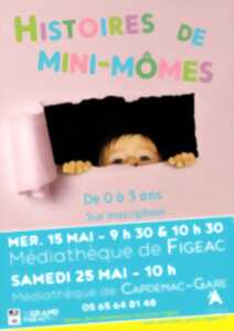 photo Histoires de Mini-Mômes, lectures d’albums théâtralisées