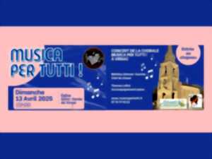 Concert de la Chorale Musica Per Tutti à Virsac