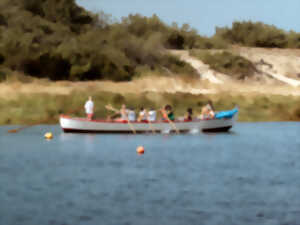 Initiation à l'aviron et balade sur la Pinasse