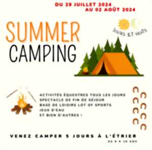 Summer camping Club de l'Etrier Cahors-Bégoux