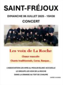 photo Concert Les Voix de la Roche choeur d'hommes