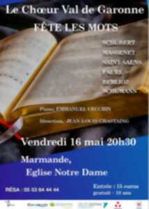 photo Le Chœur Val de Garonne FÊTE LES MOTS