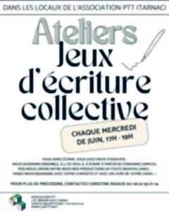 photo Atelier Jeux d'écriture collective