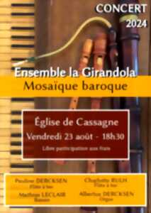 Concert de la Girandola à Cassagnes