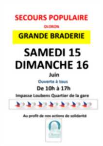 photo Grande Braderie du Secours Populaire