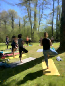 Yoga matinal à Biscarrosse-Lac
