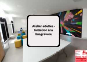 Atelier adultes - Initiation à la linogravure au musée numérique Micro-Folie à Granzay-Gript