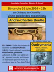 photo Visite guidée des expositions Boulle et Oudrymania à Chantilly