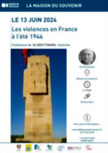 Conférence : Les violences en France à l'été 1944 par Tal Bruttmann