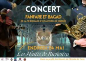 Concert de la Fanfare et Bagad de la 9e Brigade d'Infanterie de Marine de Poitiers
