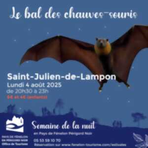 photo SEMAINE DE LA NUIT : Bal des Chauves-souris à Saint-Julien-de-Lampon