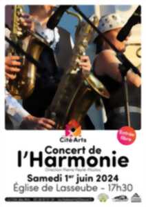 photo Concert de l'Harmonie de la Cité des Arts, direction Pierre Peyré-Poutou