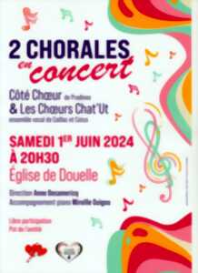 photo 2 chorales en concert - Douelle